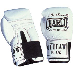 GUANTES BOXEO CHARLIE OUTLAW BLANCO