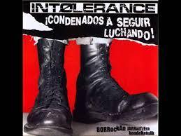 CD INTOLERANCE "CONDENADOS A SEGUIR LUCHANDO"
