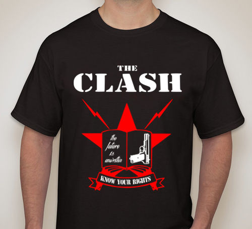 CAMISETA THE CLASH "KNOW YOUR RIGHTS"